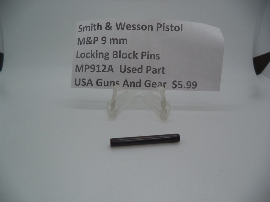 Smith & Wesson Pistol M&P 9mm Locking Block Pins Used Part MP912A