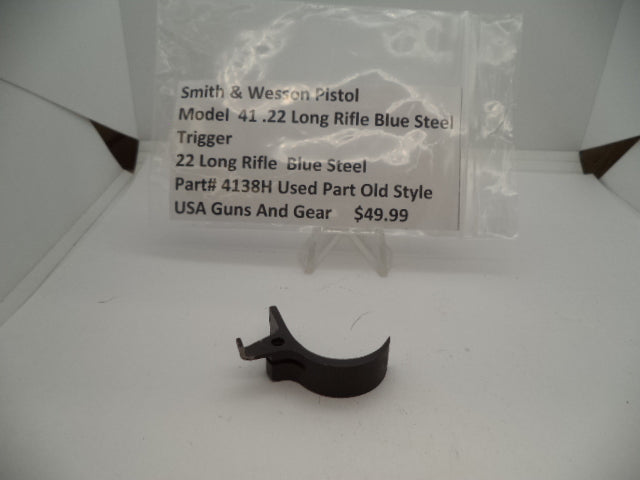 4138C Smith & Wesson Pistol Model 41 .22 Long  Magazine Disconnector (blue Steel)