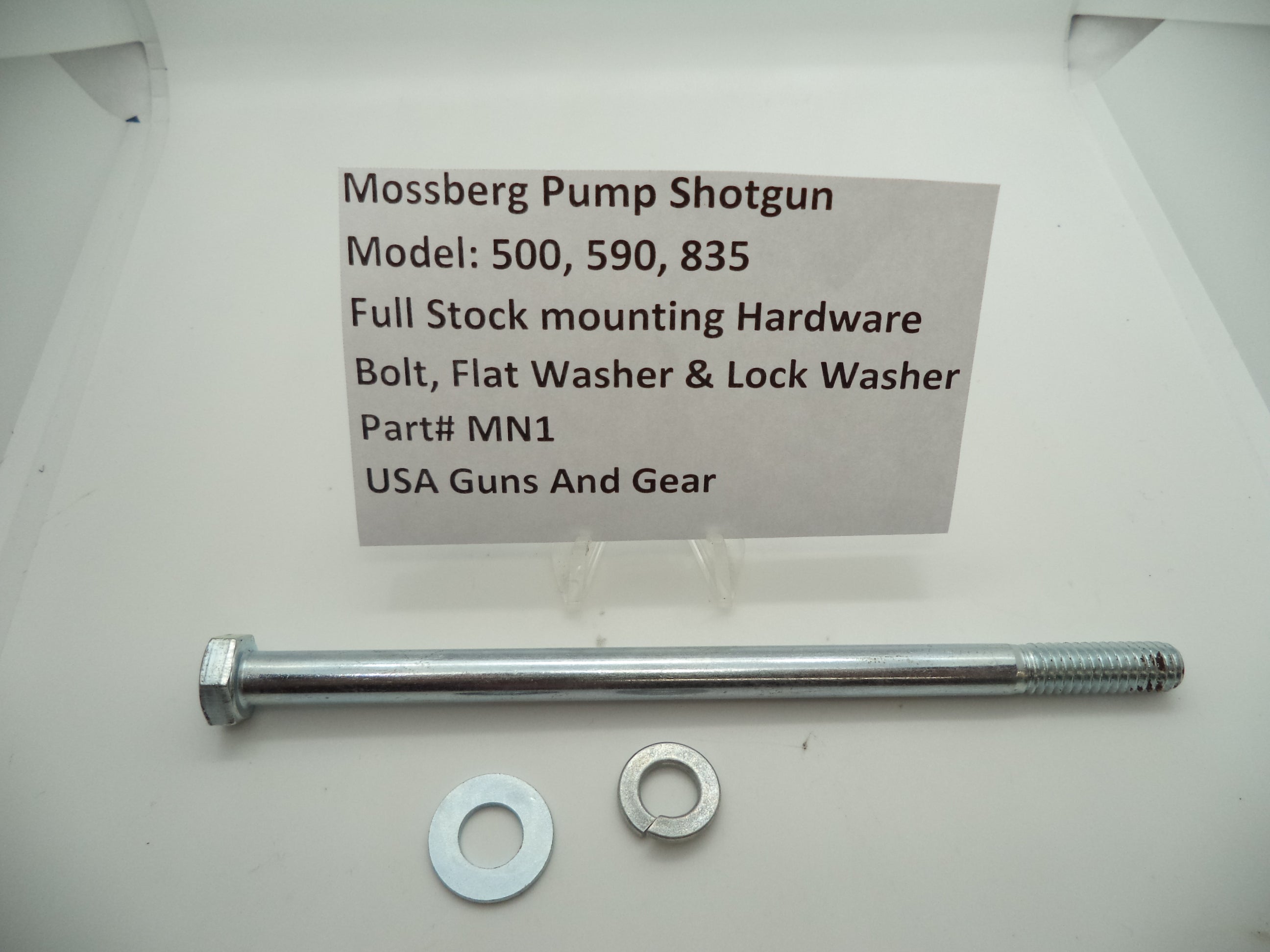 MN1 Mossberg Pump Shotgun Model 500, 590, 835 Full Stock Mounting Hardware New
