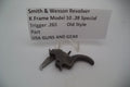Smith and Wesson Revolver K Frame Model 10 .38 Special ctg. Trigger .265" Wide Used K101015