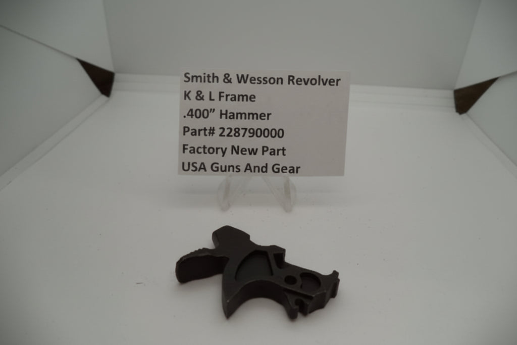 Smith & Wesson K & L Frame .400" Hammer MIM Factory New - 228790000