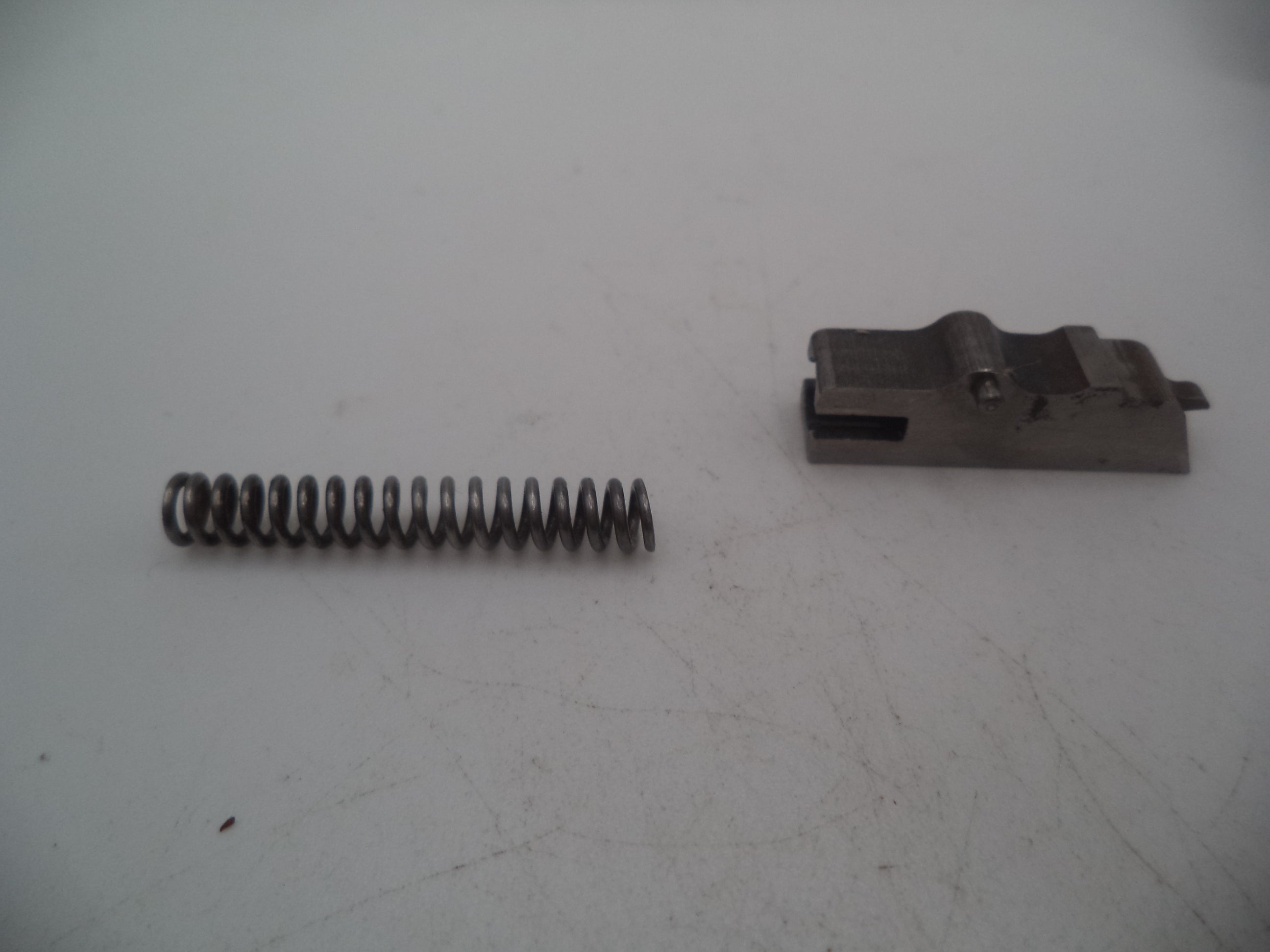 Smith and Wesson Revolver K Frame Model 10 .38 Special ctg. Rebound Slide Assembly & Spring Used K101016