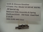 Pre10143 Smith & Wesson K Frame Pre Model 10 M&P Rebound Slide & Spring .38 Spl