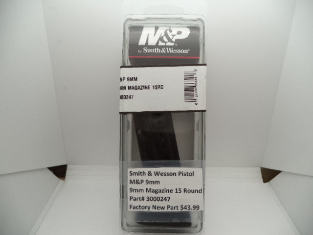 Smith & Wesson Pistol M&P 9mm Magazine 15rd. 3000247