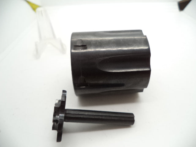 58656A Smith & Wesson L Frame Model 586  .357 Magnum Cylinder w/ Extractor Non-Recessed Used Part
