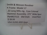 17112 Smith & Wesson K Frame Model 17 Used .375" Hammer Wide Spur Old Style