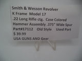 17112 Smith & Wesson K Frame Model 17 Used .375" Hammer Wide Spur Old Style
