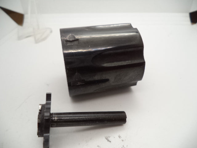 58656C Smith & Wesson L Frame Model 586  .357 Magnum Cylinder w/ Extractor Non-Recessed Used Part