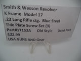 17152A Smith & Wesson K Frame Model 17 Used Side Plate Blued Old Style