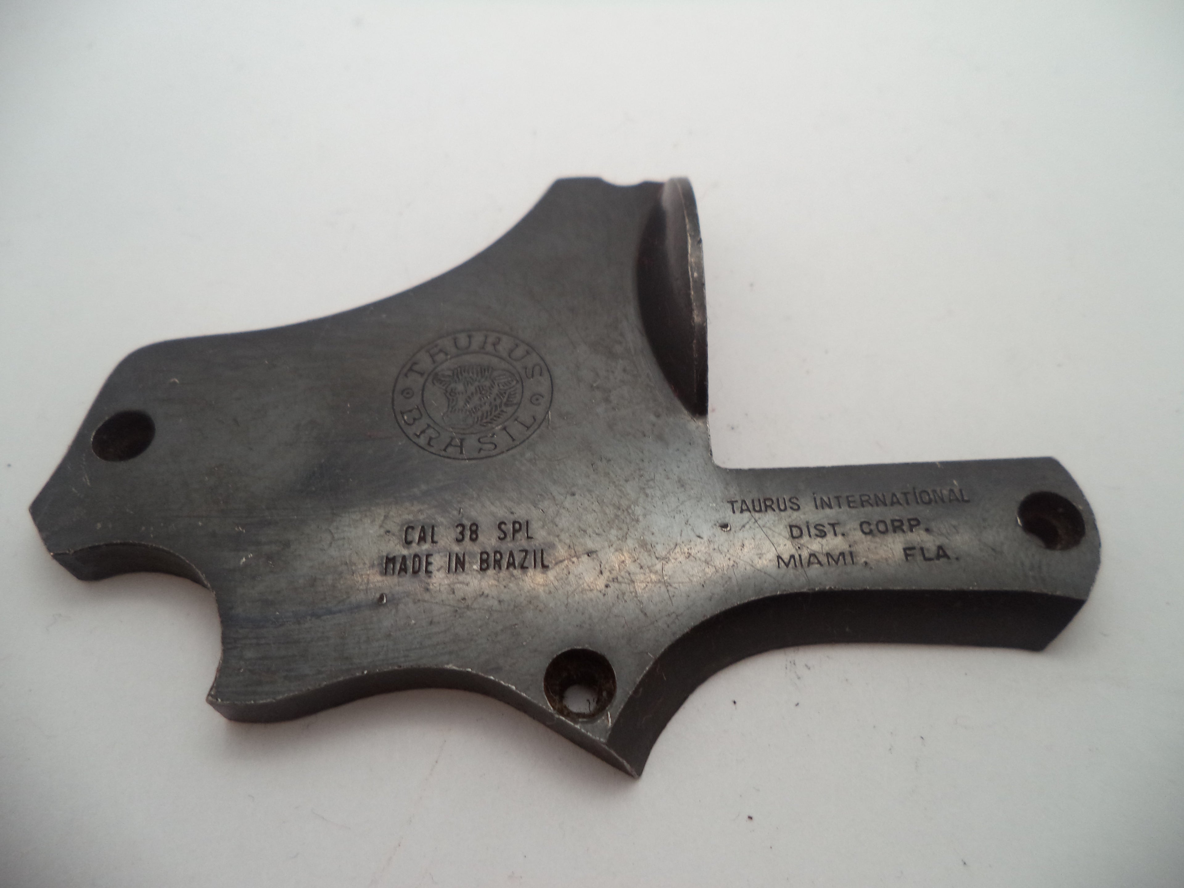 TR3 Taurus Revolver .38 Special Side Plate Blue Steel Used Part