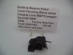 39091000 Smith & Wesson Pistol Lever Housing Block w/out Integral Lock