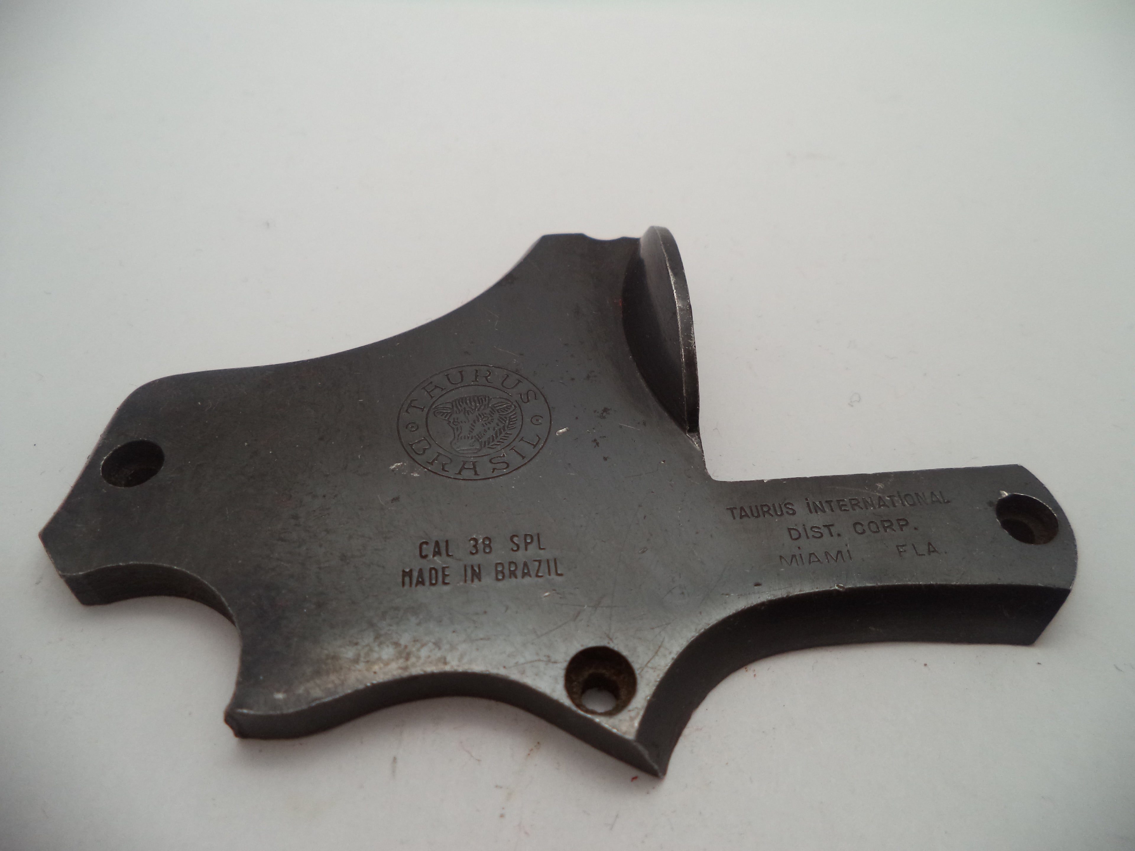TR1 Taurus Revolver .38 Special Side Plate Blue Steel Used Part
