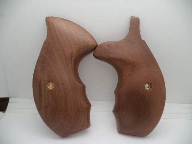 Smith & Wesson K & L Frame Walnut Grips with Finger Grooves - Round Butt Only - Factory New Part 249340000