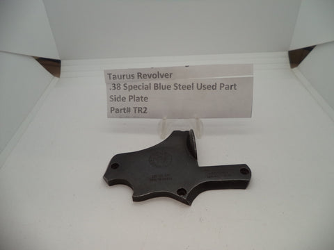TR2 Taurus Revolver .38 Special Side Plate Blue Steel Used Part