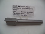 250700000 Smith & Wesson Pistol 4.3" Stainless Steel Barrel New