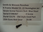 53179A Smith & Wesson K Frame Model 53 Strain Screw Square Butt Used .22 Rem-Jet