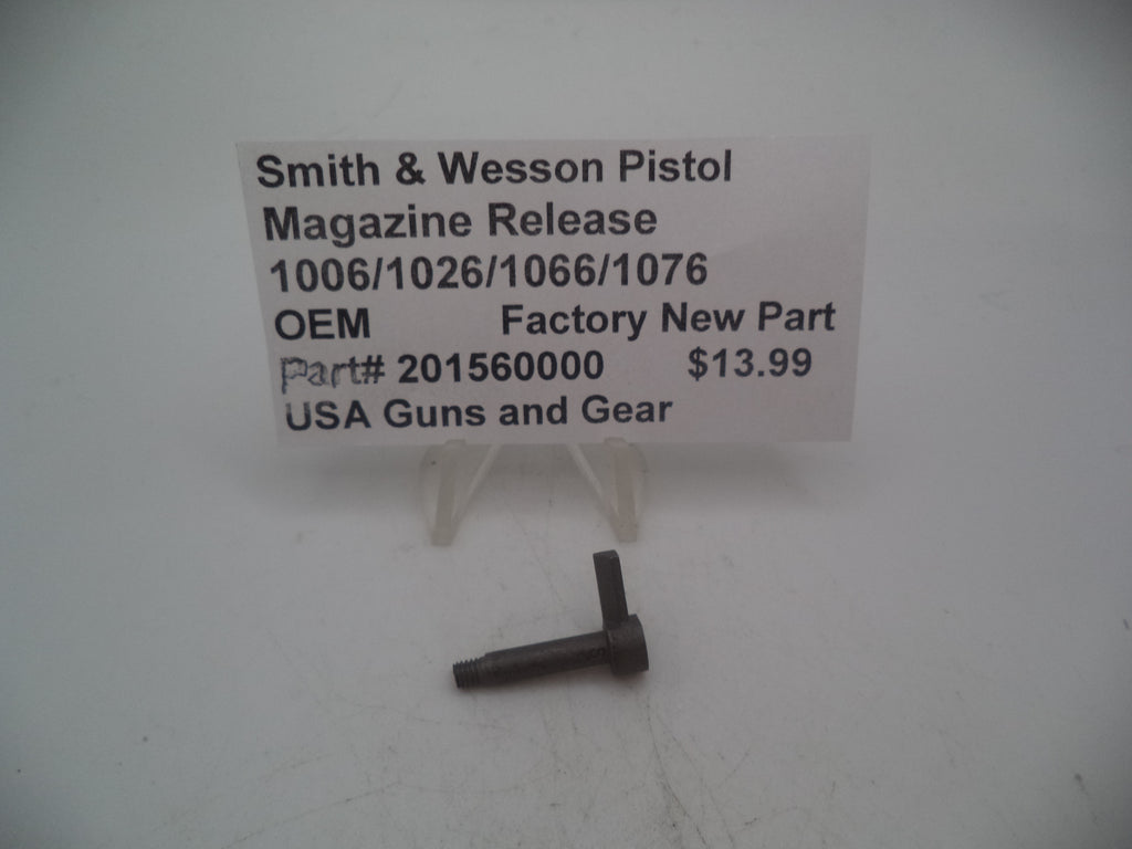 Smith & Wesson Pistol Magazine Release 10mm Models Factory New - 201560000