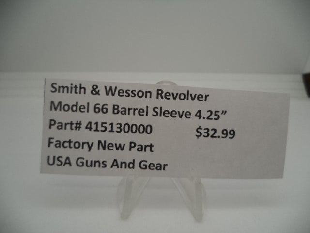 415130000 Smith & Wesson Revolver K Frame Model 66 Barrel Sleeve 4.25"