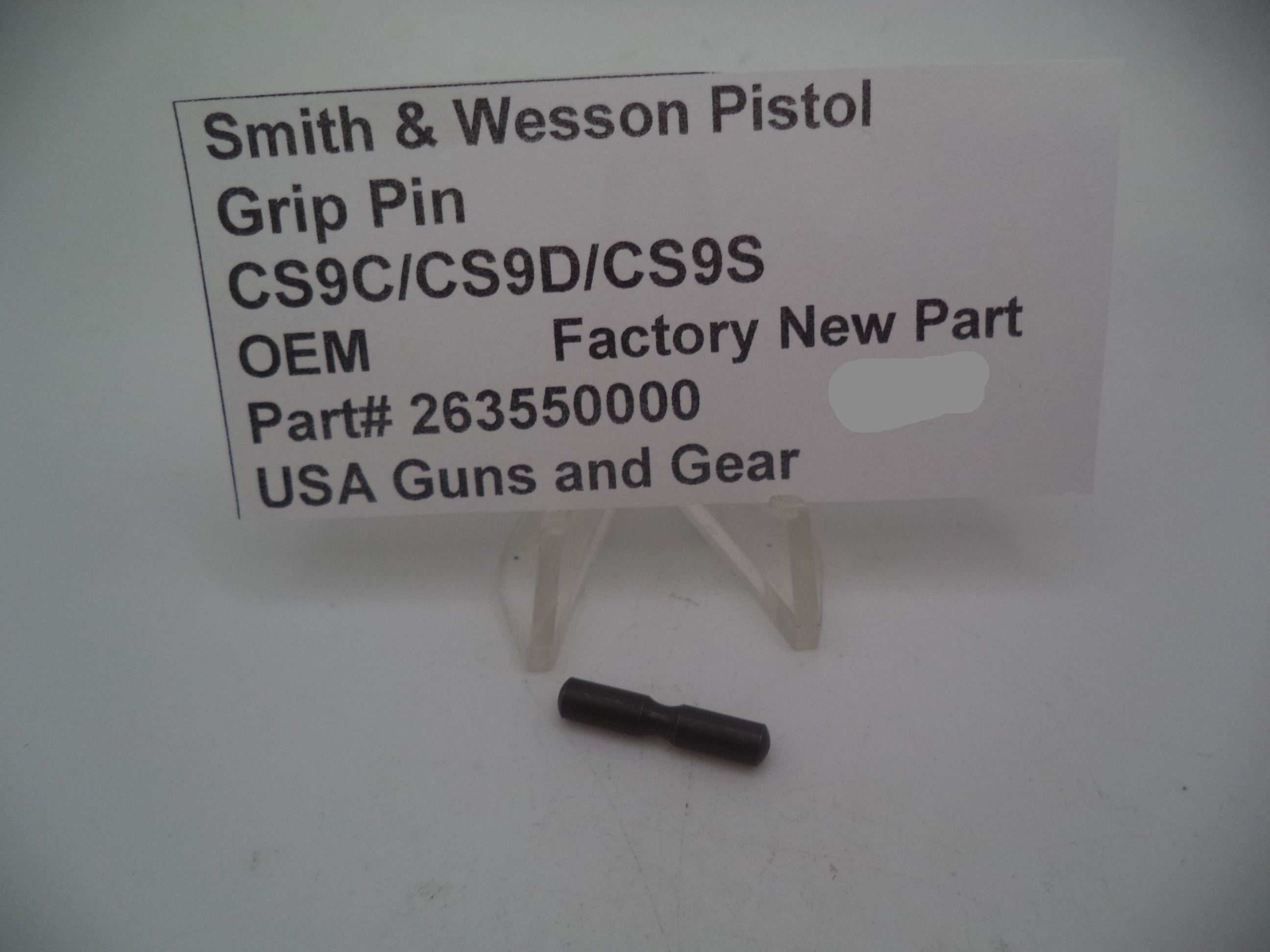 263550000 S&W Model CS9C CS9D CS9S Pistol Grip Pin