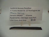 5376A Smith & Wesson K Frame Model 53 Main Spring Used .22 Rem-Jet