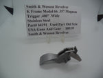 66191 Smith & Wesson K Frame Model 66 TRIGGER .400" Wide Used Parts Old Style