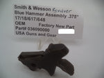 036090000 Smith & Wesson Revolver Blue Hammer Assembly .375" New