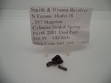 2881 Smith & Wesson N Frame Model 28 .357 Mag Cylinder Stop & Spring Used
