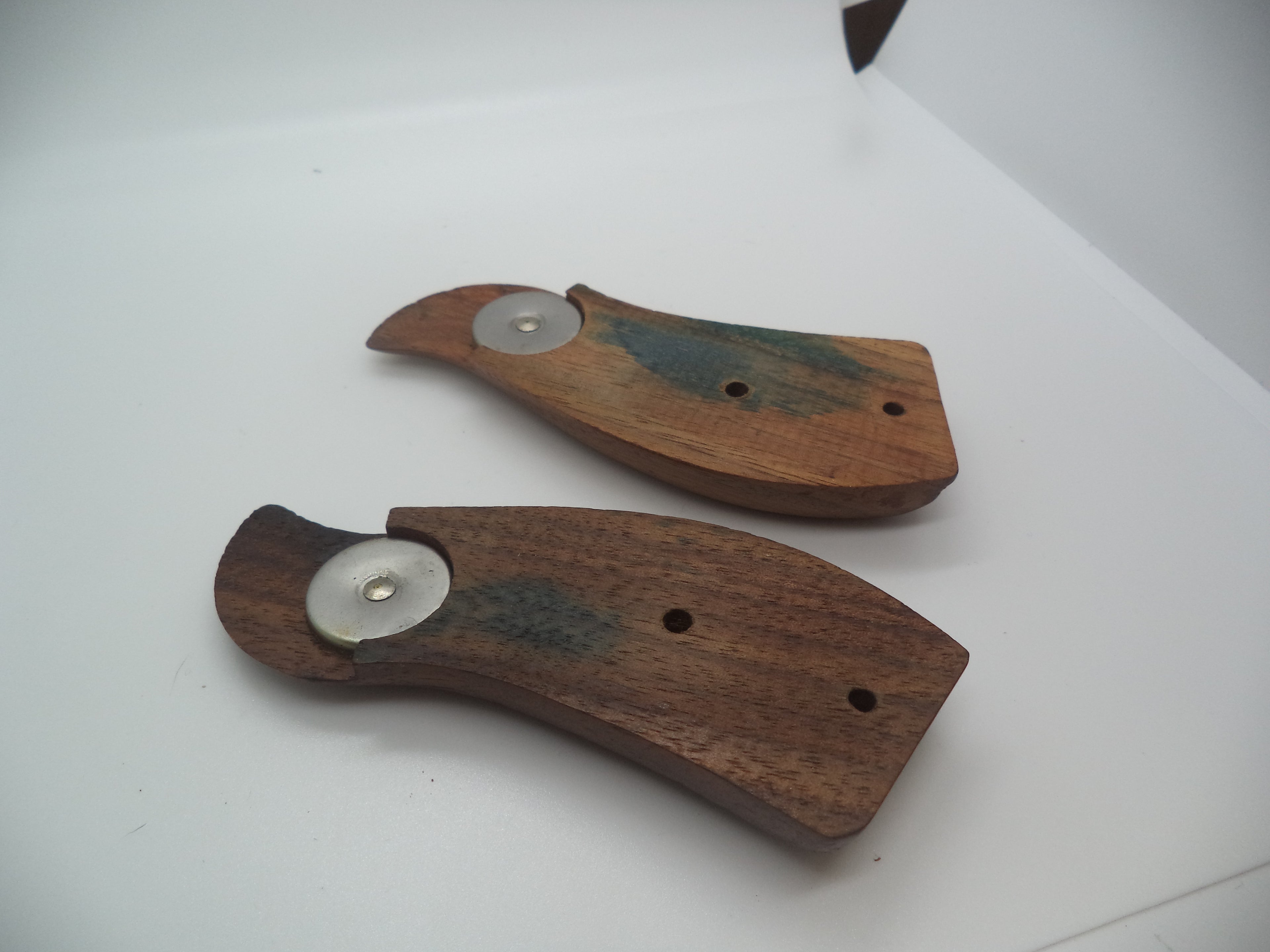 Smith & Wesson K & L Frame Vintage Wood Grips Round Butt - G3