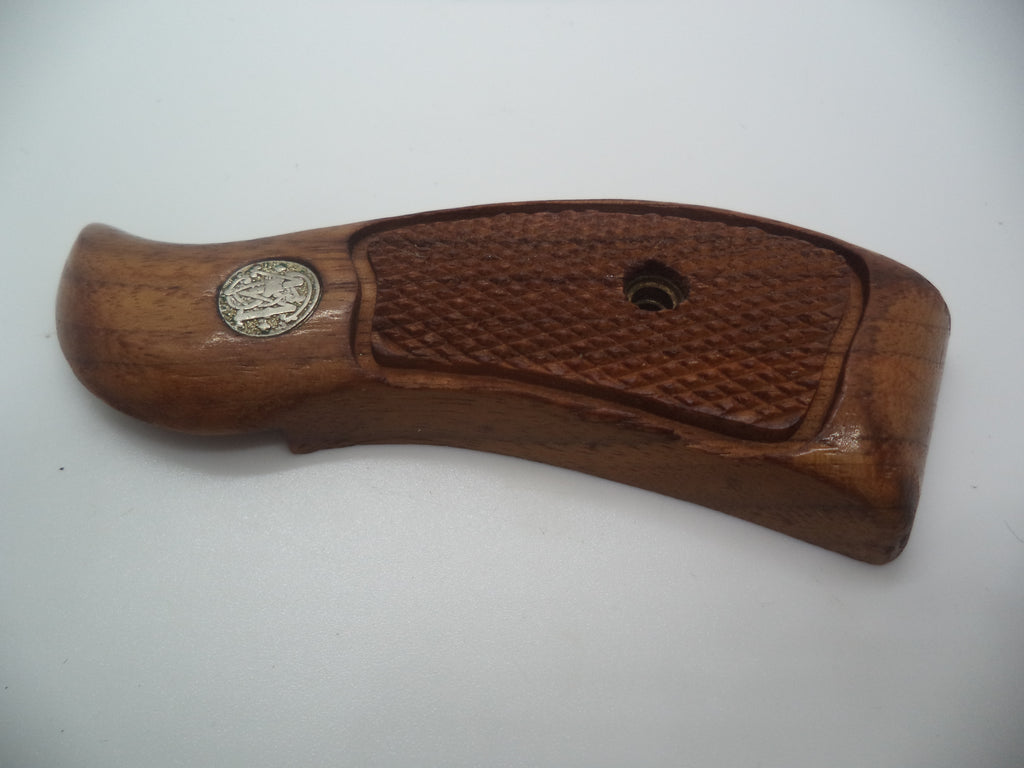 Smith & Wesson K & L Frame Vintage Wood Grips Round Butt - G3