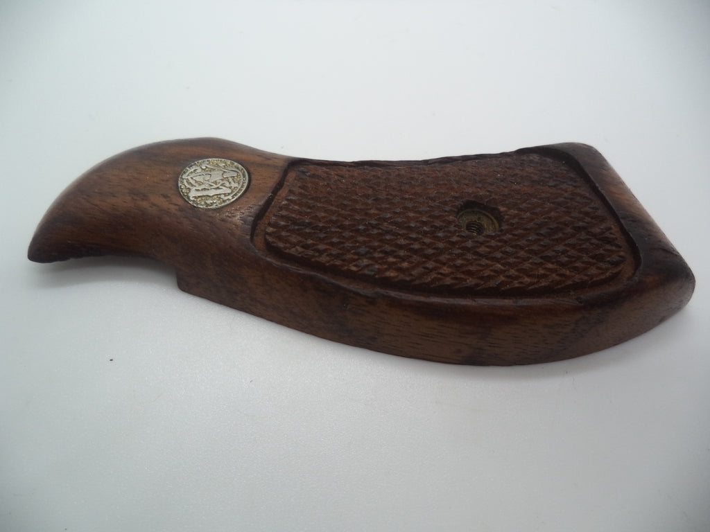 Smith & Wesson K & L Frame Vintage Wood Grips Round Butt - G3