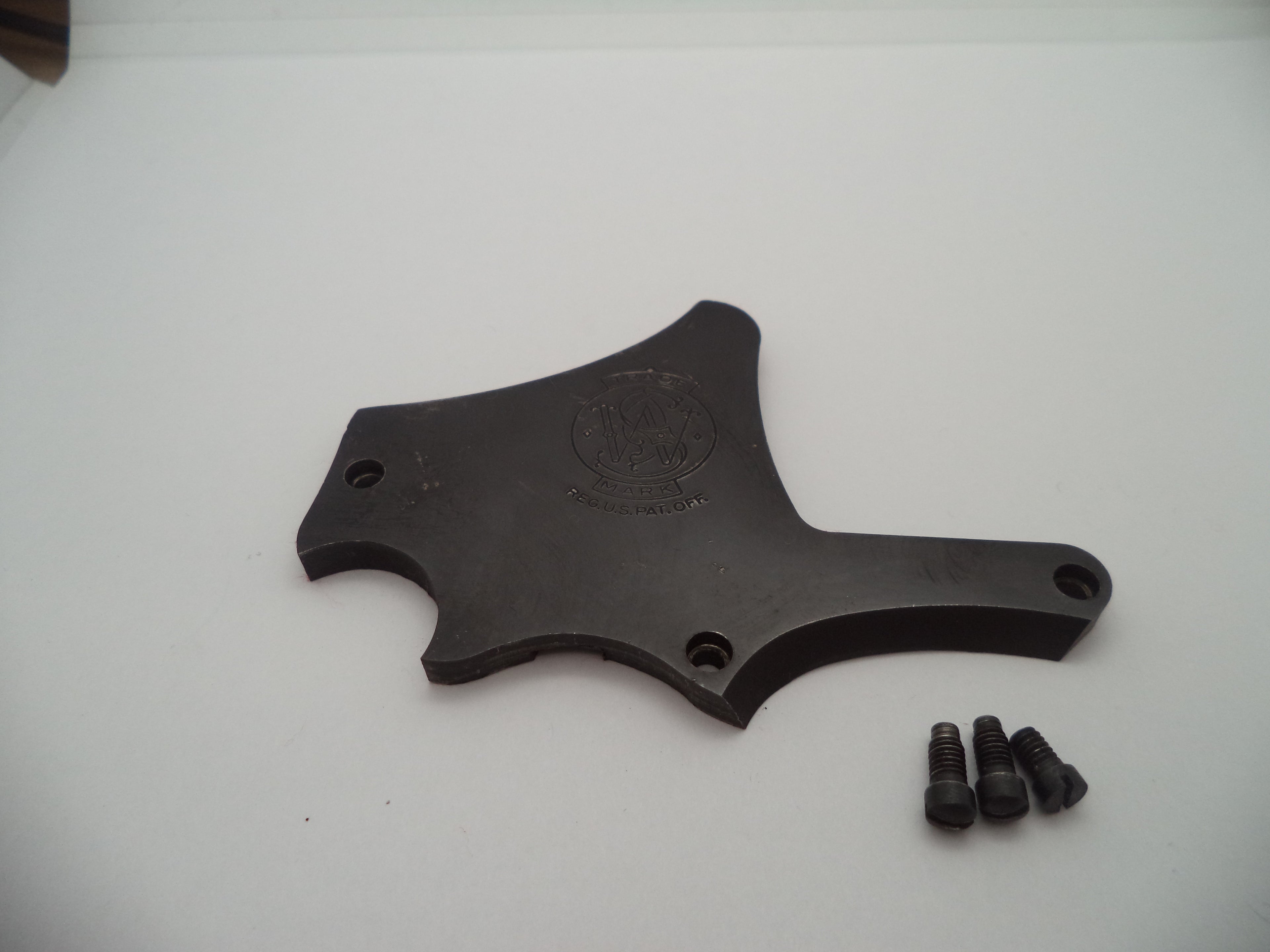 KB13724 Smith & Wesson N Frame Revolver Model 24 Sideplate & Screws Used