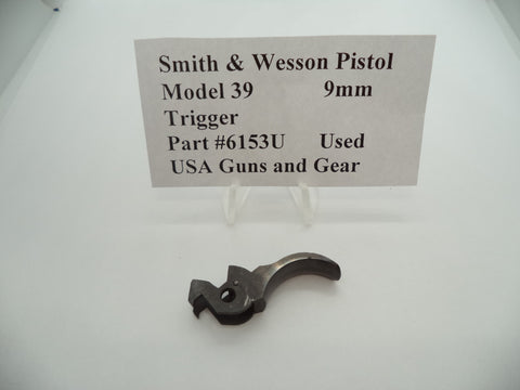 6153U Smith & Wesson Pistol Model 59 Trigger Used Part 9 MM