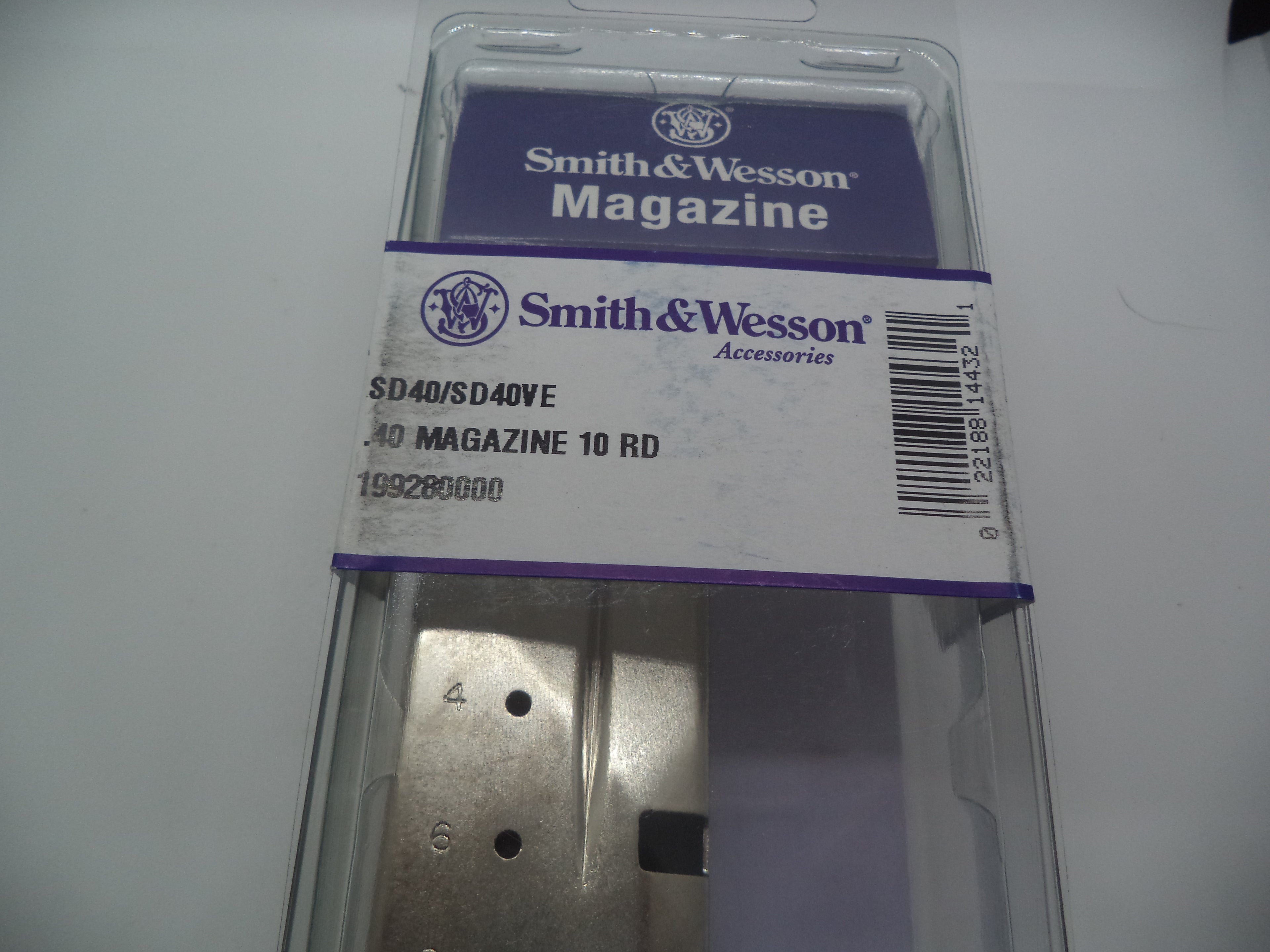 S&W SD40 VE 10-Round Magazine .40 S&W | OEM 199280000