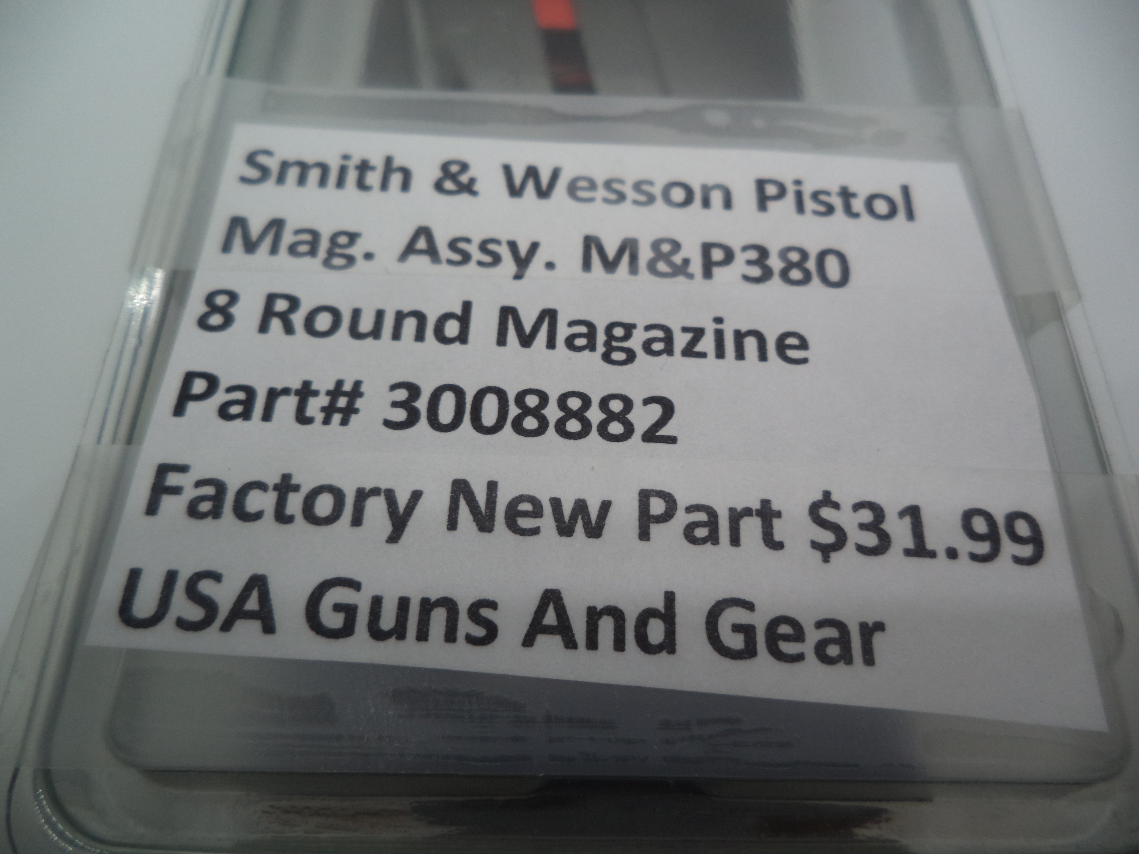 Smith & Wesson M&P 380 Shield EZ 8-Round Magazine 3008882