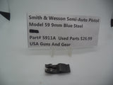 5911A Smith & Wesson Model 59 9MM Lever Used Blue Steel 9MM
