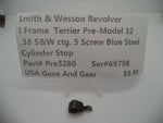 Pre3280 Smith & Wesson I Frame Terrier Pre-Model 32 .38 S&W Cylinder Stop