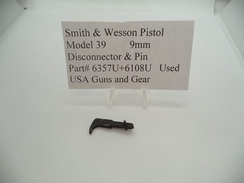 6357U+6108U Smith & Wesson Pistol Model 39 Disconnector & Pin Used Part 9MM