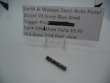 Part#596A Smith & Wesson Pistol Model 59 9 MM Trigger Pin/Insert Pin Used Parts