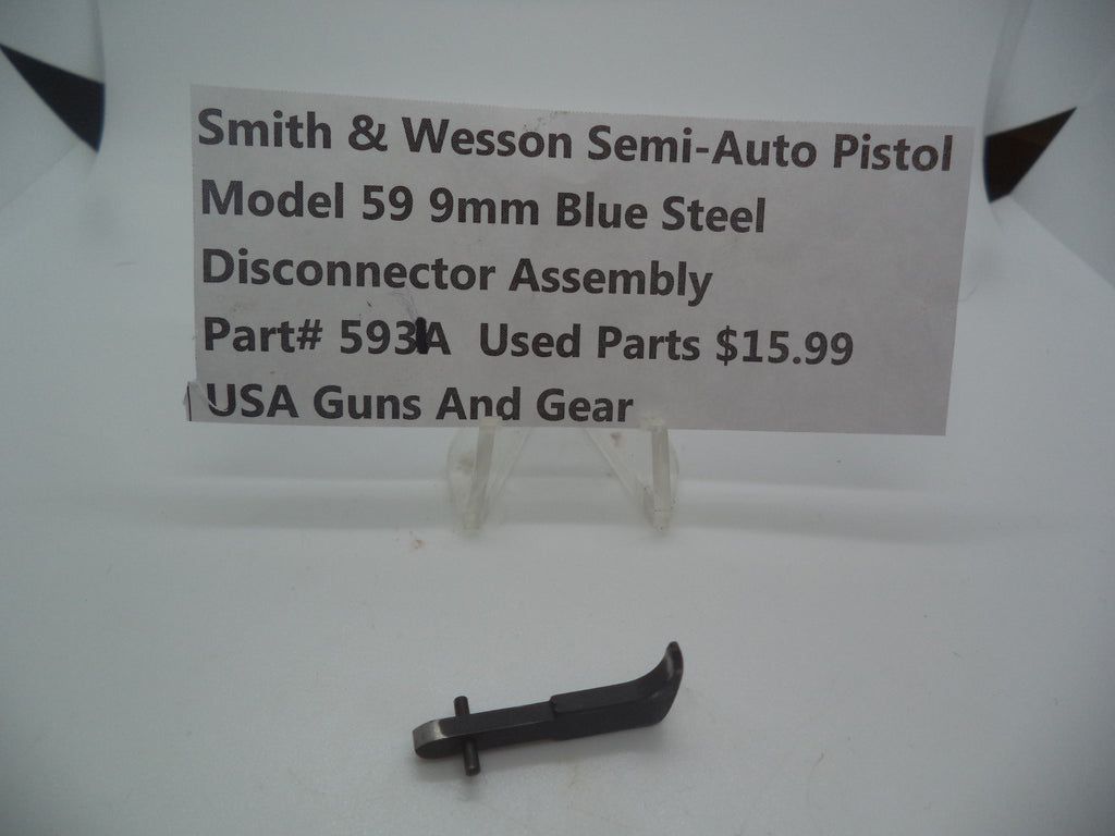 Part#5931A Smith Wesson Model 59 9MM Disconnector Assembly Used Blue Steel 9MM