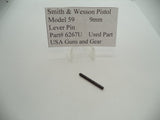 6267U Smith & Wesson Pistol Model 59 Lever Pin Used Part 9MM