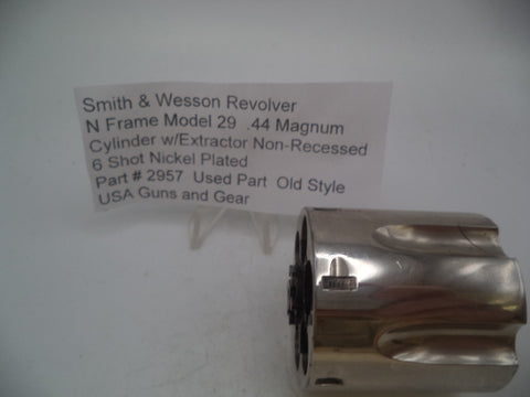 2957 Smith & Wesson N Frame Model 29 Cylinder w/Extractor Non Recessed 44 Mag