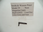 6262U Smith & Wesson Pistol Model 59 Magazine Catch Used Part 9MM
