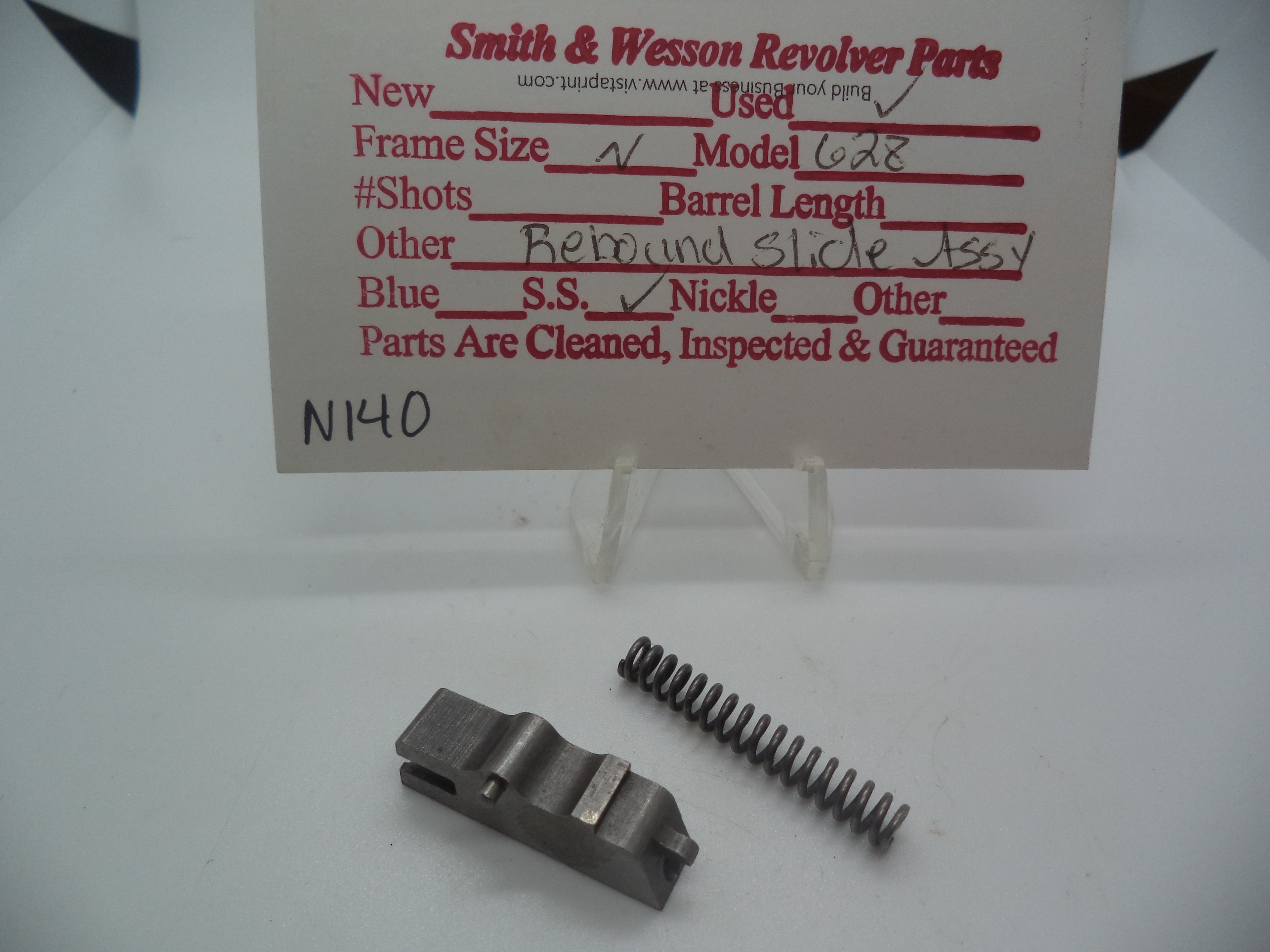 N140 Smith & Wesson N Frame Model 628  Rebound Slide Assembly