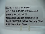 3006911 S&W Pistol M&P Compact 2.0  9mm, .40 S&W Magazine Spacer
