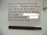 05456B000 Smith & Wesson N Frame Revolver Extractor Rod for 4" or Longer Barrel