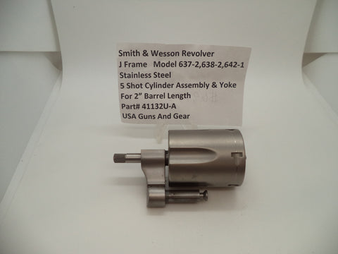 41132U-A Smith & Wesson J Frame Multiple Models Cylinder Assembly