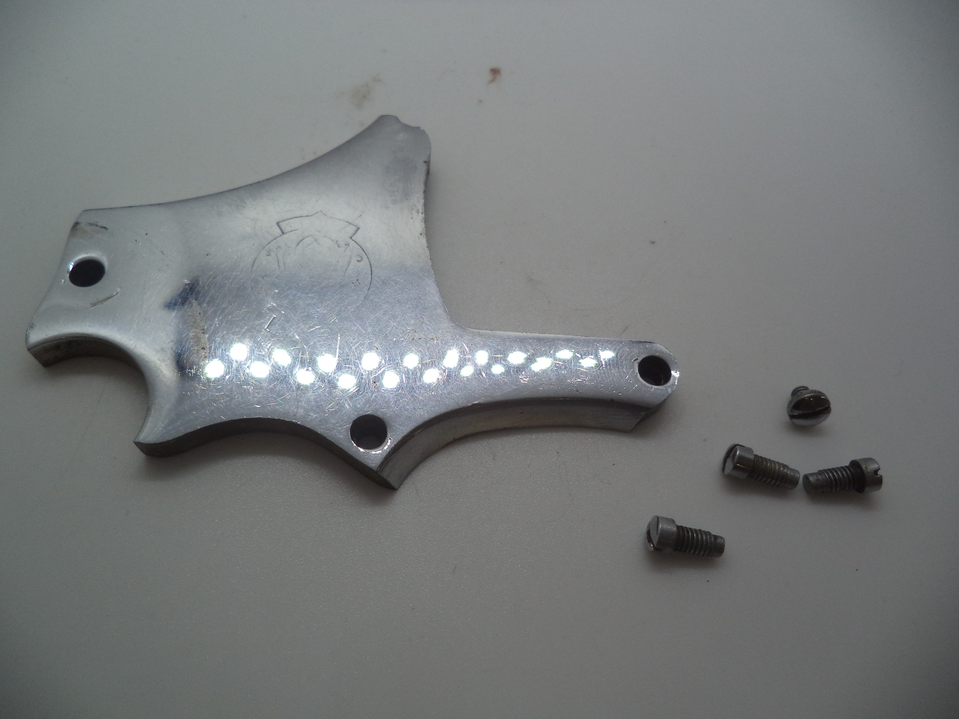 44E  Smith & Wesson Revolver .44 Special Side Plate and 4 Screws  (New Century)