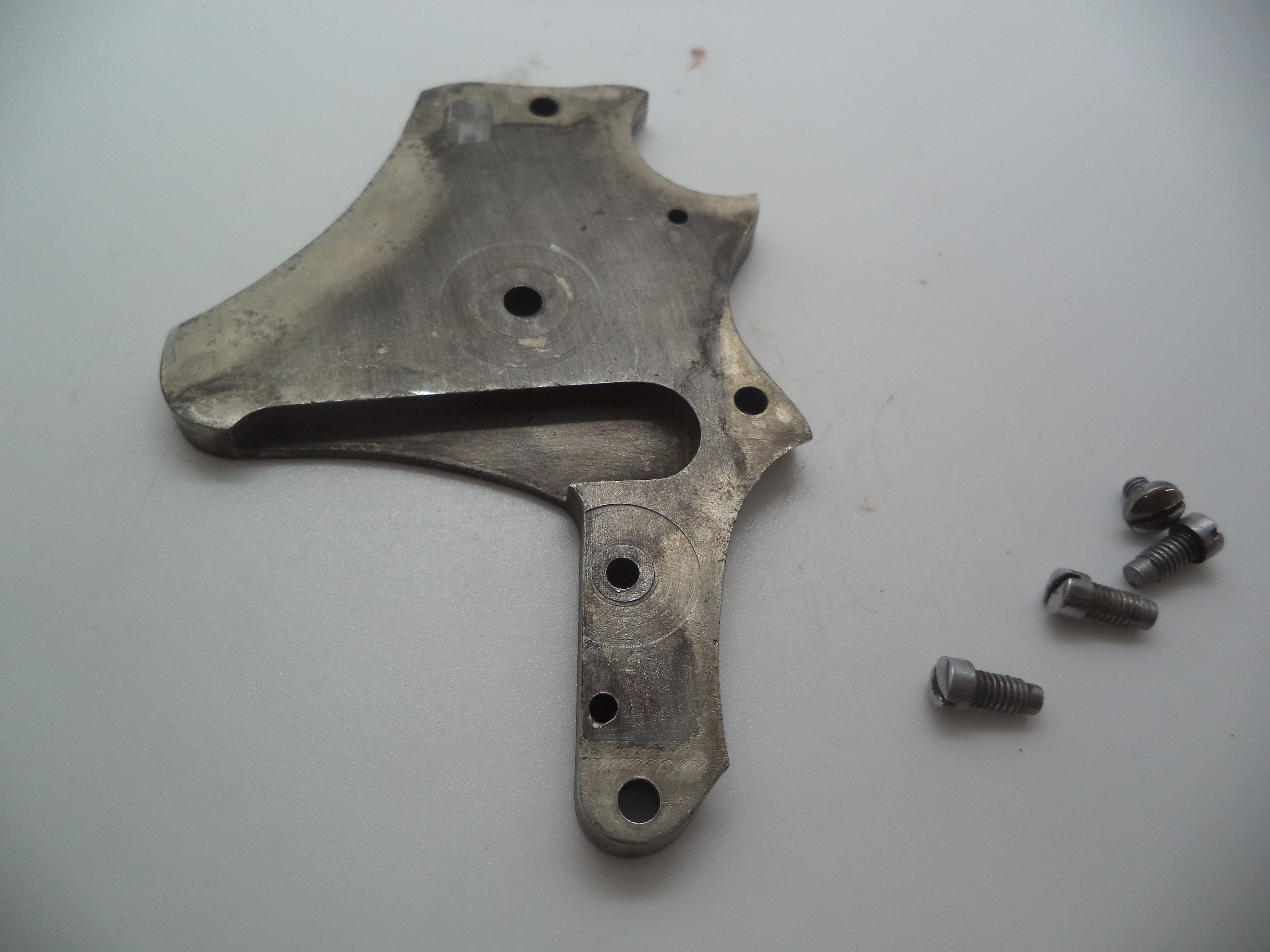 44E  Smith & Wesson Revolver .44 Special Side Plate and 4 Screws  (New Century)