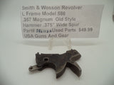 586112A Smith & Wesson L Frame Model 586 Hammer .375" Wide Used 357 Magnum