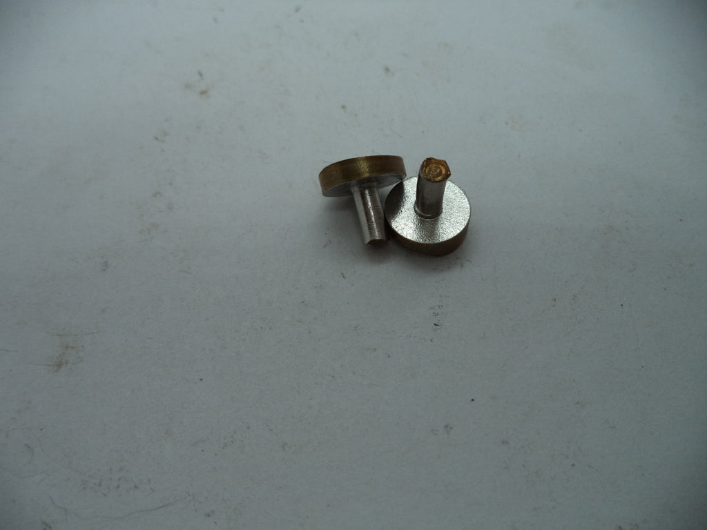 SW11 Smith & Wesson Vintage Revolver Pistol Grip Medallion Pair New Old Stock